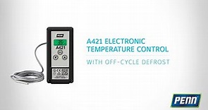 A421 Electronic Temperature Control with Off-Cycle Defrost
