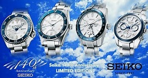 Seiko 140th Anniversary Limited Edition | Prospex and Seiko 5 | SPB213J1 & SRPG47K1