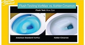 American Standard VorMax Toilet vs. Kohler Cimarron