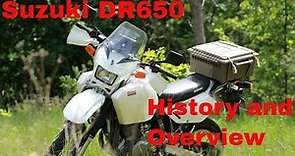 We look at the Suzuki Dr650, it s history and I give a general overview