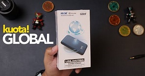 Unboxing HKM G009, Mi-Fi Global UNLIMITED Kuota!