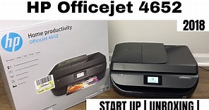 HP Officejet 4652 | Spec | Startup | 2018 Unboxing Review