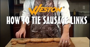How to Tie Sausage Links