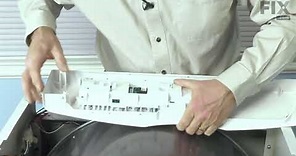 Frigidaire Dryer Repair - How to Replace the Control Board