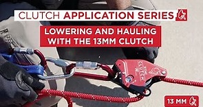 CMC 13mm CLUTCH Lowering & Hauling | Application Series | CMC