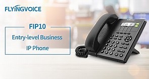 Overview of Flyingvoice FIP10 IP Phone