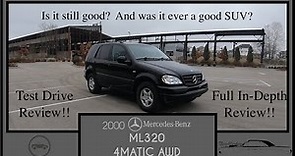 2000 Mercedes Benz W163 ML320 4Matic|Walk Around Video|In Depth Review|Test Drive