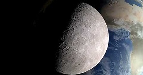 Impact Crater History on Earth and Moon Studied Using Lunar Orbiter Data
