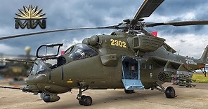 Russian Mil Mi-35M Attack Helicopter