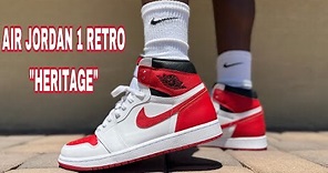 EARLY LOOK!! 2022! AIR JORDAN 1 RETRO HERITAGE UNBOXING REVIEW & ON FEET ARE THESE A MUST HAVE!?