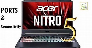 Ports and Connectivity on Acer Nitro 5 2023 Model with Type C and HDMI
