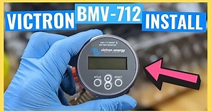 VICTRON BMV-712 Bluetooth Battery Monitor | HOW TO Install | DIY Lithium Battery Box Series