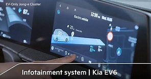 Infotainment system｜Kia EV6