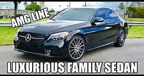 2019 Mercedes-Benz C300 AMG Line Night Package Review | Luxurious Family Sedan
