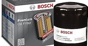Bosch 3422 Premium Oil Filter With FILTECH Filtration Technology - Compatible With Select Chrysler; Dodge Durango, Ram; Ford E-150, Edge, Escape, Flex, Focus, F-150, Mustang; Jeep; Mazda + More