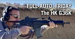 The HK G36K, a beast of 5.56 rifle