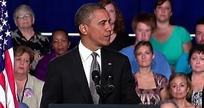 President Obama Speaks on the Shootings in Aurora, Colorado