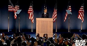 Obama s victory speech