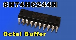 SN74HC244N Octal Buffer
