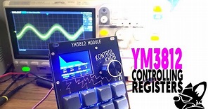 YM3812 EuroRack Module Part 1 - Controlling Registers