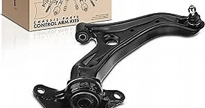 A-Premium Front Right Lower Control Arm, with Ball Joint & Bushing, Compatible with Honda Fit 2009-2013, Insight 2010-2011, Replace # K621553 MS601010