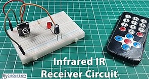 IR Infrared Receiver Module Using VS1838B IR sensor