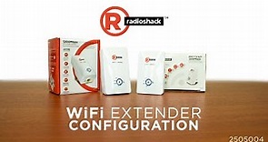 RadioShack Support: WiFi extender configuration 2505004