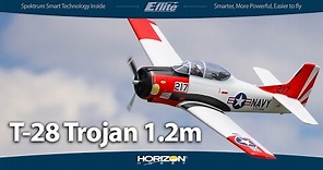 E-flite T-28 Trojan 1.2m - Smarter, more powerful, and easier to fly!