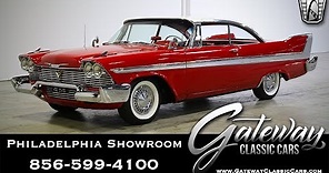 1958 Plymouth Fury, Gateway Classic Cars - Philadelphia #619