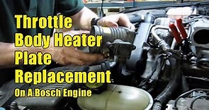 Throttle Body Heater Plate Replacement Performed on Land Rover Discovery Series II