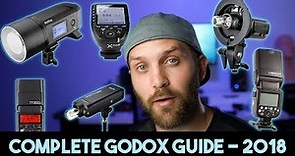 2018 Godox X Series Flash Complete Guide AD200, AD600 Pro, AD360II, V860II, X Pro