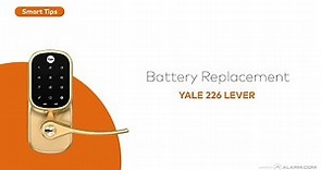 Battery Replacement for the Yale 226 Lever