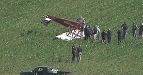 Small plane flips over and lands upside down near Longmont Airport on very first flight