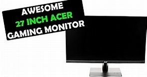 27 in 1 ms response time Acer Monitor?! ~ Acer KA271 B Monitor Review