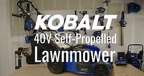 Kobalt Tools: 40V Lawn Mower Unboxing