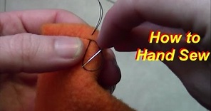 How to Sew by Hand