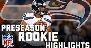 Russell Wilson s Rookie 2012 Preseason Highlights | NFL