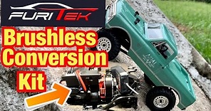 Furitek Brushless Conversion for the SCX24 with the Tegu ESC!!