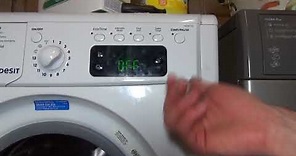 Indesit Advance 7kg wash 5kg dry IWDE7145 Washer Dryer Overview