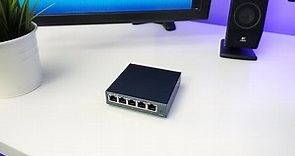 TP-Link TL-SG105 5 Port Gigabit Switch | Unboxing