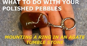 PEBBLE CRAFTING: What do you do with your polished pebbles?