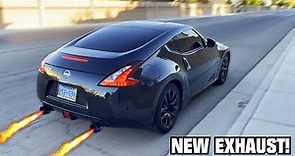 Installing The Invidia N1 GT Catback Exhaust On The 370z! (Sound Clips n Revs)