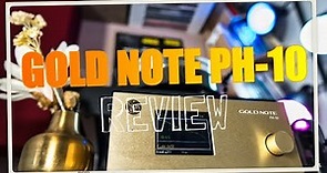 HiFi Pleasure! Gold Note PH-10 Phono Preamplifier Review