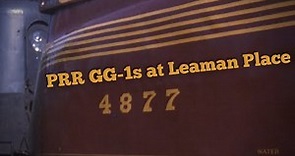 PRR GG-1 Electric Locomotive 4877 at Leaman Place near Strasburg - Lancaster (PA) - Firebox Vault 35
