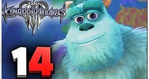 Kingdom Hearts 3 Walkthrough Part 14 Welcome to Monsters INC (PS4 Pro Gameplay)