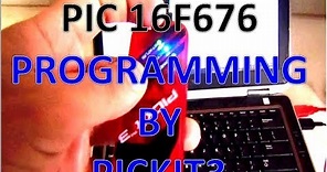PIC 16F676 PROGRAMMING LED ON/OFF|how to program pic 16f676 microcontroller FIRST