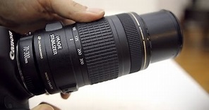 Canon 70-300mm f/4-5.6 IS USM lens review with samples (full frame & APS-C)