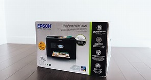 EPSON WorkForce Pro WF 3720 Printer (UNBOXING & SETUP)