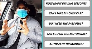 How Many Driving Lessons? Practical Driving Test Answers