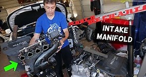 INTAKE MANIFOLD AND GASKET REMOVAL REPLACEMENT JEEP CHEROKEE COMPASS RENEGADE 2.4